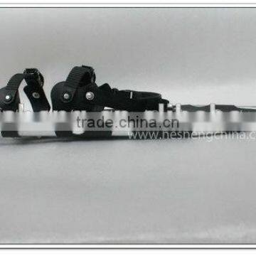 Wholesale 8x30"(22x78cm)anti-slip Snowshoe Aluminium Pivot PU Binding Aluminum Alloy Crampon Snowshoes (HS-SS2 30inch)
