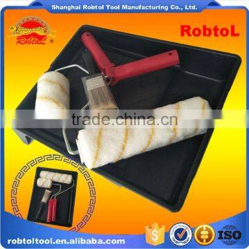 4 in 1 Set 9" Wall Paint Roller Brush Sleeve Wall Decor Decorative Art Tool photo-4