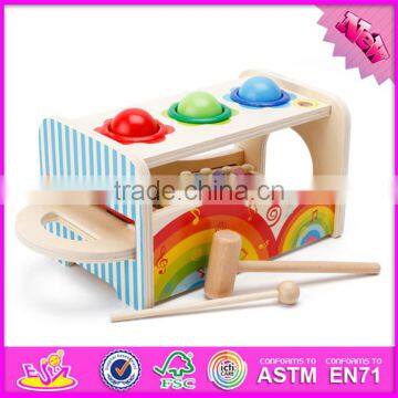 2017 New Products Multi-function Toy Wooden Musical Toys for Infants W07A117 photo-4