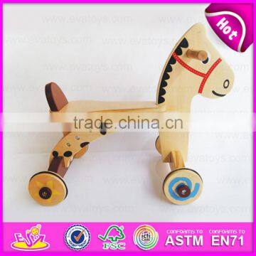 2016 New Design Baby Wooden Horse Walker,new Fashion Rocking Horse Baby Walker, High Quality Baby Walker W16A015 photo-4