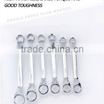 QJ-T03 Quality offset double open ring spanner