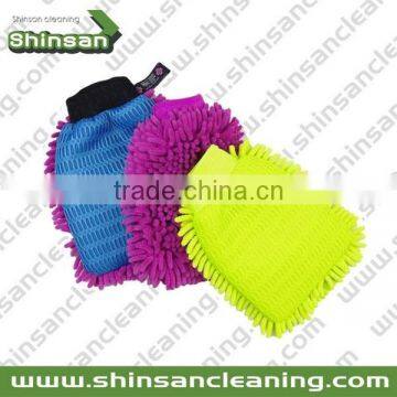Hot Selling Car Washing Chenille Microfiber Gloves/microfiber Hand Gloves/Mitt Microfiber Car Cleaning Glove photo-4