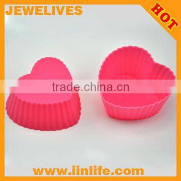 New design heat resistant silicone cake mould cookie cup