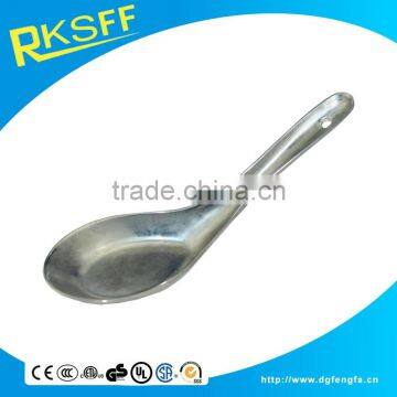 Manufacturing Cheap Die Casting Zinc Alloy Chrome Plated Silver Spoon photo-5