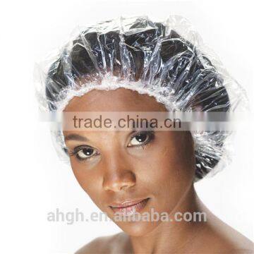 High quality clear LDPE shower caps