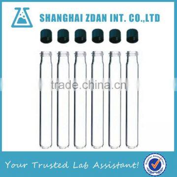 Hot Selling High Clear Soda Or Borosilicate Glass Culture Tube, Test Tube With Cork photo-2