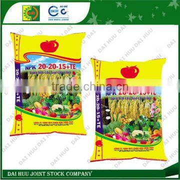 PP woven bag with Lamination using for Fertilizer