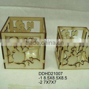 2013 HOT Selling Wood Candle Holder beautiful designed holder for candle