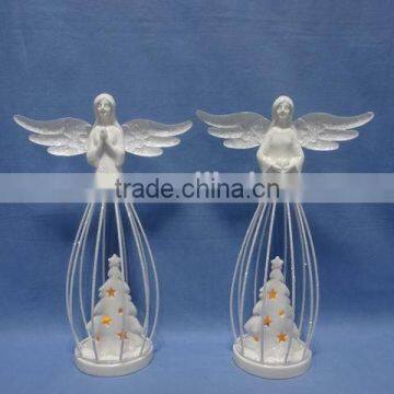 White Angel Decorations Porcelain Holiday Decorations photo-5