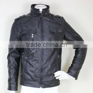 Kawasaki Genuine PU Leather Motorcycle Jackets