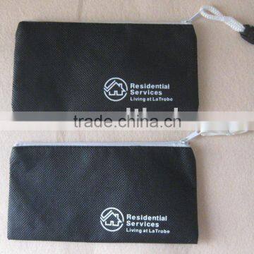 Zipper pencil pouch/non-woven pencil case/stationery case