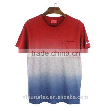 Men Dip Dye t shirts , design tie dye t -shirt,summer-T-shirt,grey melange T-shirt