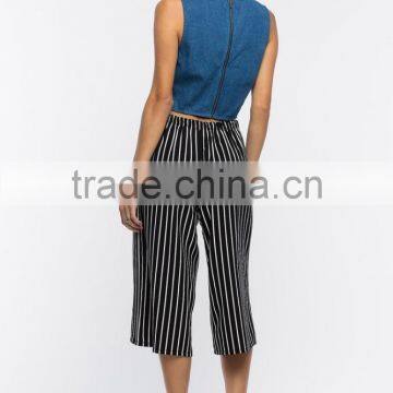Summer Stripe New Model Culottes Pants Fashion Deisgn photo-4