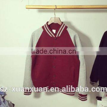 Hot Selling Fashion Casual Baseball Uniform Winter Men Jacket 2016 photo-5