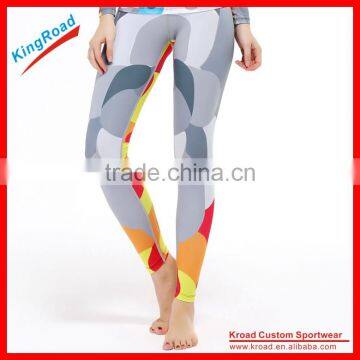 Wholesale Running Mens/Ladies Custom Gym Compression Pants photo-3
