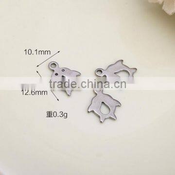 Custom Hollow Star Love Heart Steel Charm Diy Love Heart Shape Charm Tags for Jewelry Accessories 2016 photo-3