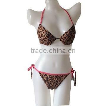 Top Quality Purple Shivering Printing Sexy Women Bikini Swimwear