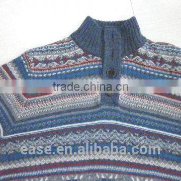 2016 Hot Sell Highest Quality Attractive Custom Design Men'S Intarsia Sweater photo-2