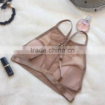 Runwaylover 5494 Europea Sexy White Embroider Sexy Bralette photo-3