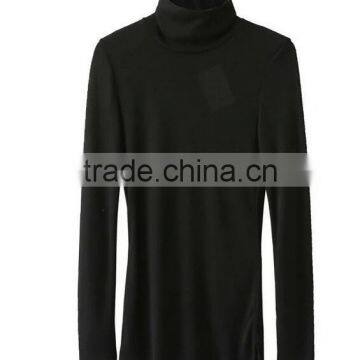 Runwaylover EY2372B 2017 Ladies Sexy Turtleneck Tight T-Shirts photo-5