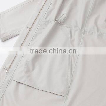 All-weather Style Blocktech Waterproof Windproof Long Jacket Women's photo-6