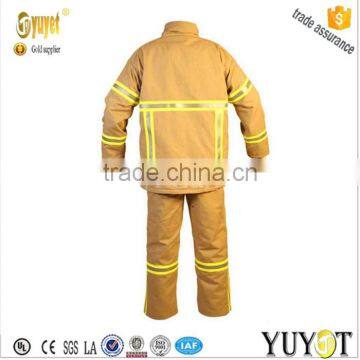 FR Aramid HI VIS TAPED FIREFIGHTER SUIT photo-4