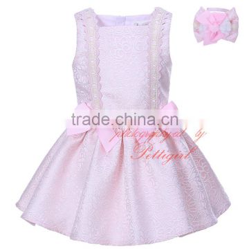 cute pink girl boutique clothes kids one-piece dress