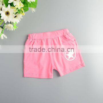 Wholesale Printing Summer Baby Girl Cotton Shorts photo-5