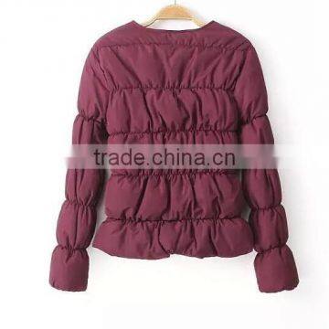 Korea Bat Sleeve Short Bread Soft Down Cotton Padded Woman Clothes Loose Women Winter photo-4