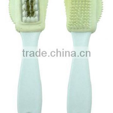 Plastic head shoe brush / shoe scrubber