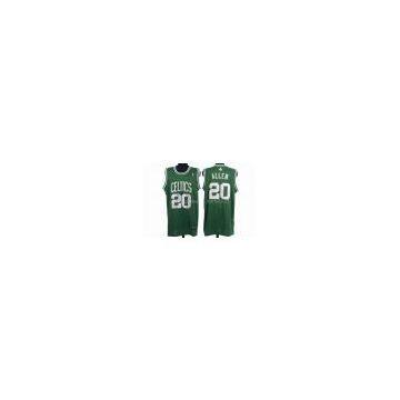 Boston Celtics Ray Allen Authentic Road Green Jerseys