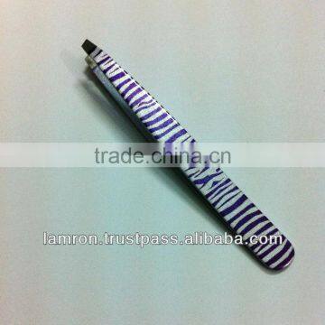 Zebra shade Tweezers