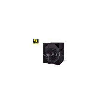 F18+ 18 Inch Pa Subwoofer , Power Bass Subwoofer With 600 Watts Power Rated