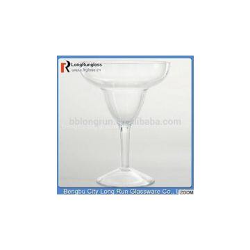 LongRun Special Design Acrylic Margarita Glasses Set of 4 Recycled Glass Wholesale