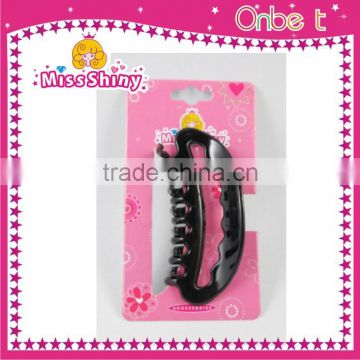 2014 new thought plastic hair clip/hair claw