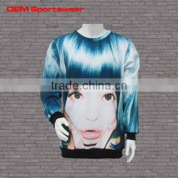 100% polyester heavy fleece custom women sweater