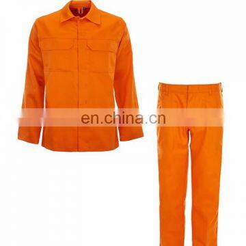 Good quality cotton drill fire retardant Engineer Work Wear Suit