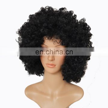 MPW-0012 carnival halloween inflated 180g huge black big afro wig