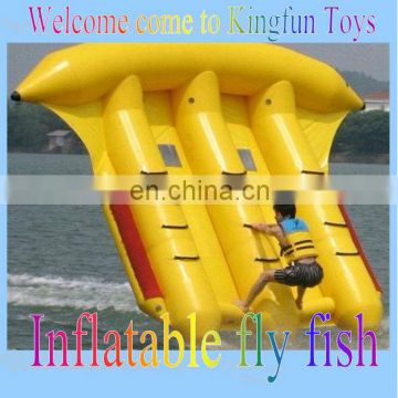 Popular inflatable sea fly fish/water sport