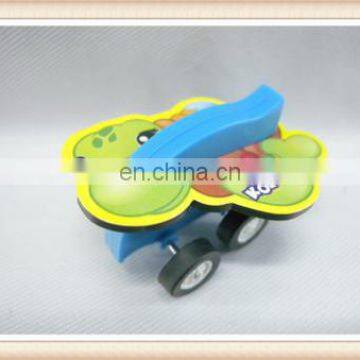 samll toy free wheel collectible sliding animal plastic promotion gift