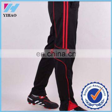 Yihao 2016 new arrival men sports pants football clothing trousers soccer jersey long pants