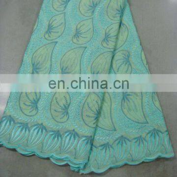 high quality swiss cotton voile lace(D74-7)