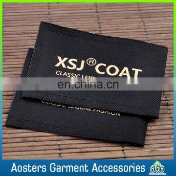 high density garment custom textile products fashion woven label