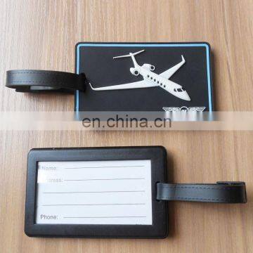 CH-PVC travel airplane wing luggage tag