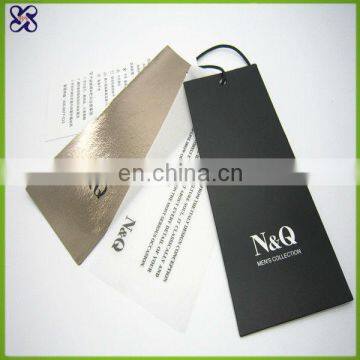 clothing tag /hang tag /clothing tag label