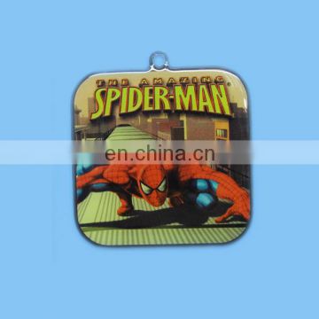 Spider man epoxy hang tag