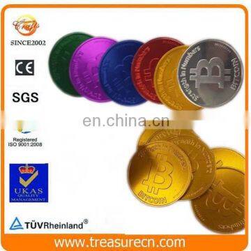 Colorful Oxidation Aluminum Chanllenge Coins Sheet photo-2