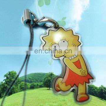 Key chain tag, PVC tag ultra-low-cost, four-color printing tag