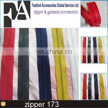 Best Price Custom Color Multi-colored Teeth #5 Nylon Zipper