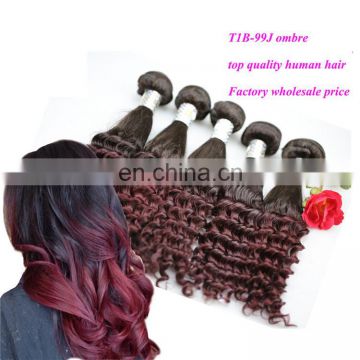 brazilian double drawn ombre virgin hair weave natural aunty funmi curly human hair extension for black women